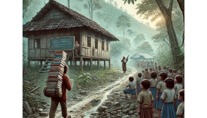 Di Balik Langkah Guru Nias