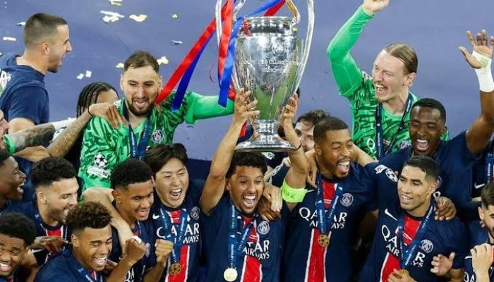PSG Hancurkan Inter 5-0, Raih Gelar Liga Champions Pertama
