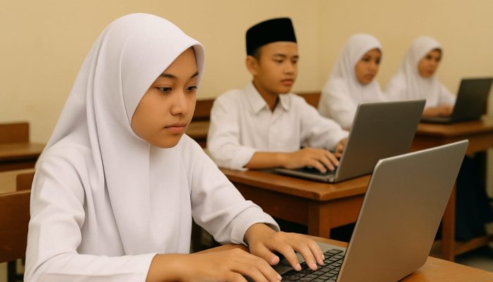 Kelas Digital SMP Mulia: Mendidik Generasi Qurani dan Melek Teknologi