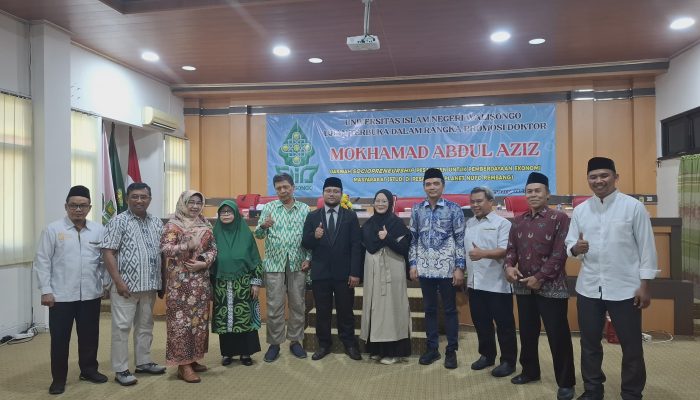 Teliti Dakwah Sociopreneurship, Guru Planet Nufo Jadi Doktor