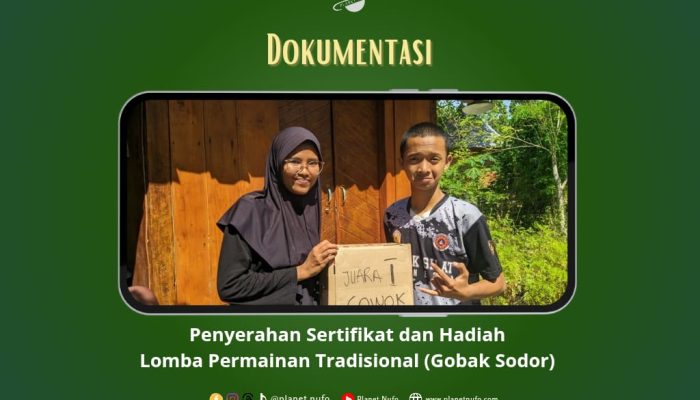 Planet Nufo Melestarikan Permainan Tradisional pada Hari Anak Nasional 2025