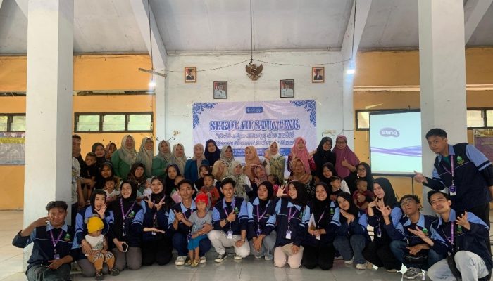 KKN MB Posko 10 Tahun 2025 UIN Walisongo Adakan Sekolah Stunting