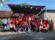 Meriahkan HUT ke-80 RI, KKN MB Berperan Aktif Sukseskan Senam Ceria