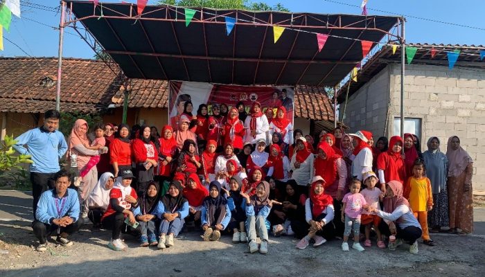 Meriahkan HUT ke-80 RI, KKN MB Berperan Aktif Sukseskan Senam Ceria
