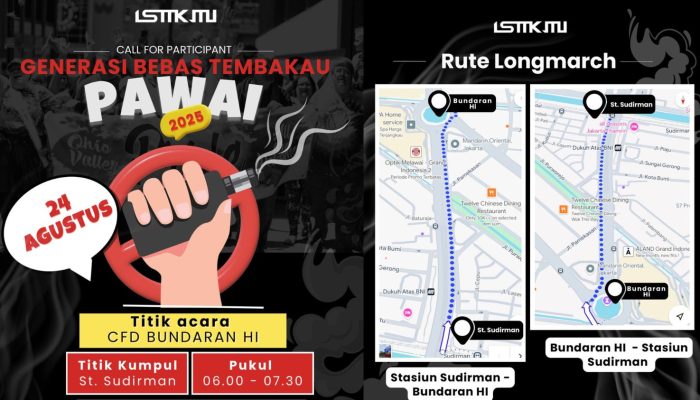 Ratusan Mahasiswa ISMKMI Jakarta Raya Siap Turun ke Jalan, Lawan Vape Fair 2025