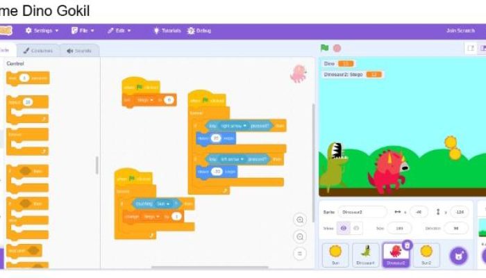 Siswa SMP Alam Nurul Furqon Rembang Unjuk Kreativitas Lewat Game Coding di Scratch