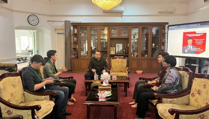 Bahas Wakaf Uang (Cash Waqf), BAKORNAS LEMI PB HMI Kunjungi Pemerintah Kota Sukabumi