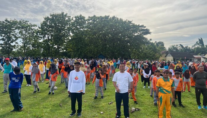 Senam Ceria Meriahkan Milad ke-113 Muhammadiyah di Kedungtuban