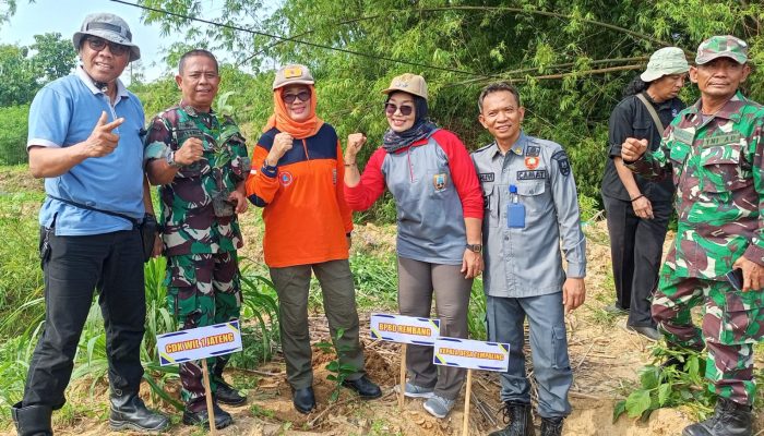 BPBD Rembang Tanam 500 Pohon Keras di Sempadan Sungai Tempaling: Perkuat Mitigasi Banjir dan Longsor