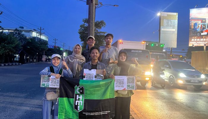 HMI Korkom Walisongo Cabang Semarang Adakan Aksi Galang Dana untuk Korban Banjir Sumatera