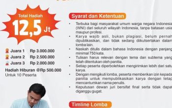 Satupena Jawa Tengah Gelar Lomba Menulis Esai tentang Salat, Total Hadiah Rp12,5 Juta