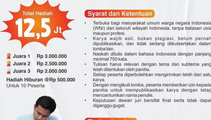 Satupena Jawa Tengah Gelar Lomba Menulis Esai tentang Salat, Total Hadiah Rp12,5 Juta