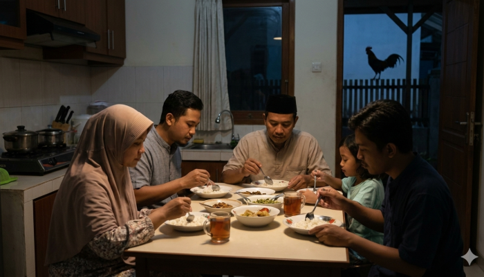 Sehari-hari di Rumah Pas Ramadan