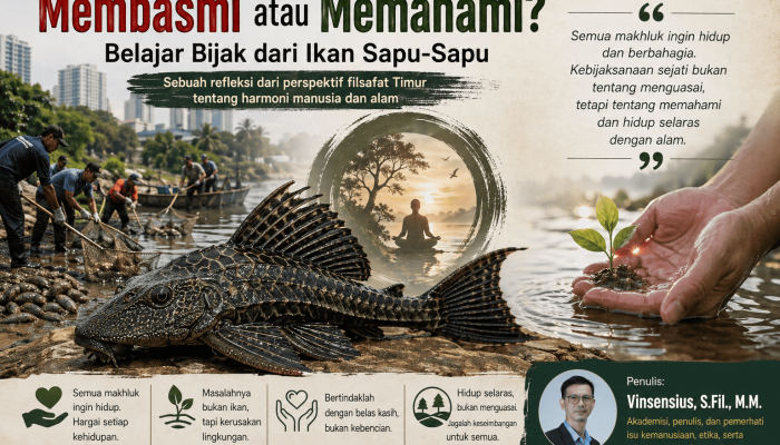 Membasmi atau Memahami? Belajar Bijak dari Ikan Sapu-Sapu