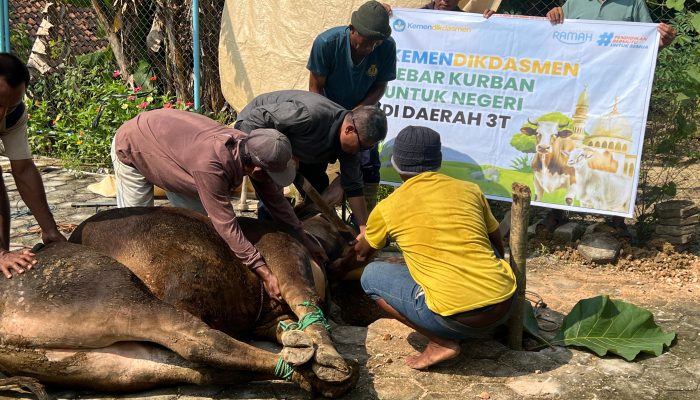 PCM Sambong Gelar Sholat Idul Adha 1447 H dan Terima Bantuan Sapi Kurban dari Mendikdasmen