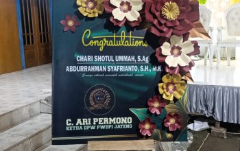Akad dan Resepsi Wakil Sekretaris PWDPI Jateng