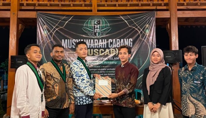 HMI Cabang Persiapan Rembang Resmi Berdiri, Formateur Shofi Siap Pimpin Fase Konsolidasi