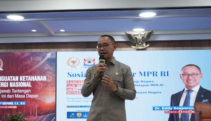 Sosialisasi 4 Pilar MPR RI di Semarang, Eddy Soeparno Dorong Generasi Muda Perkuat Ketahanan Energi Nasional