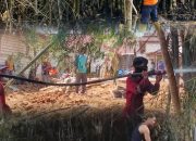 Dua Kebakaran Rumpun Bambu Terjadi di Dua Kecamatan di Rembang